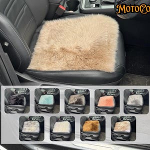 Sheepskin Car Seat Seat Cover Leather Protection Cool in Summer Warm in Winter Multiple Colours