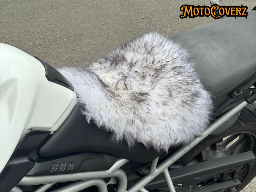 Sheepskin Motorcycle Seat Cover