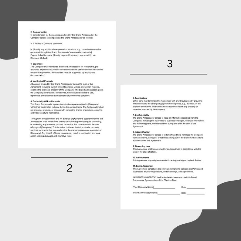 Brand Ambassador Contract Social Media Influencer Contract Brand brand-ambassador-contract-social-media-influencer-contract-brand