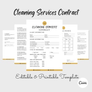 Maid Service Forms 