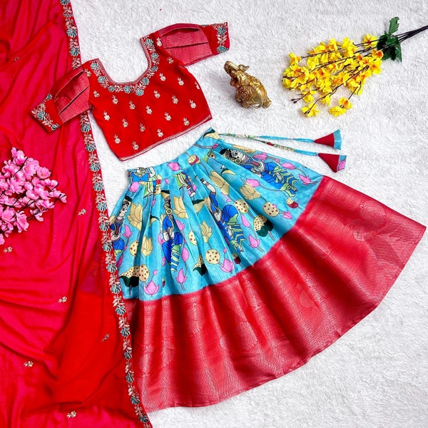 Kids Dress, Indian Kids Girl Dress, Lehenga for Kids Girls, Lehenga Choli, Ready to wear Chaniya Choli, Girl's Lehenga Choli, Ethnic Dress