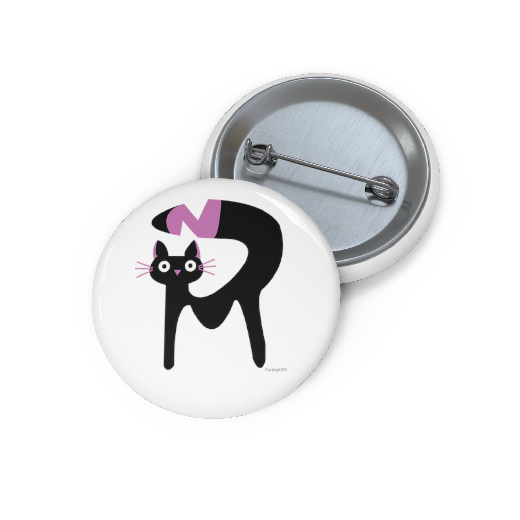 Discover Cute Cat, pin, Original cat,  animal hard pin, perfect gift for him and her, for cat lovers pins for Jackets Pin Buttons, original design