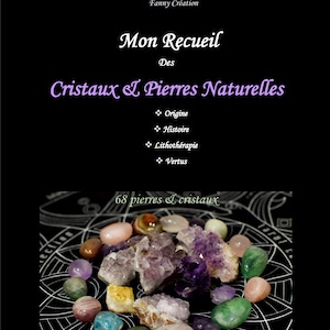 ¡Nuevo libro! Piedras y cristales naturales: origen, historia y litoterapia, de Fanny Création
