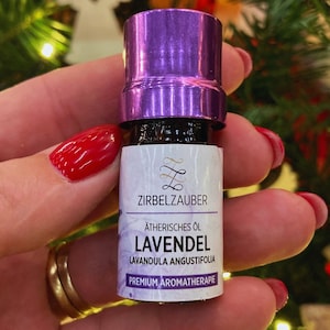Lavendel Duft Öl | Ätherische Öle | Geschenke für Frauen | Geschenkset Lavendel | Raumduft Frühling | Deko Lavendel | + Gratis Zirbenspäne