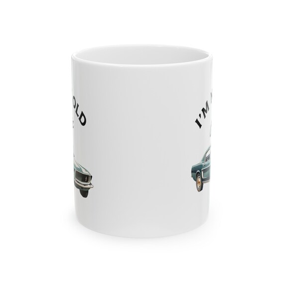1965 Ford Mustang Coffee Mug, Classic Car Lover's Dream, Vintage Car  Enthusiast Coffee Cup, Gift for Him, Ceramic Coffee Cup, Mustang Gift - Etsy