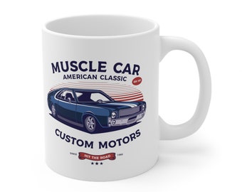 1969 AMC AMX Mug | 11oz Ceramic Coffee Cup
