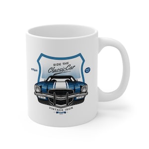 Chevrolet Camaro SS Mug | Classic Car Enthusiast | 11oz Ceramic Coffee Cup