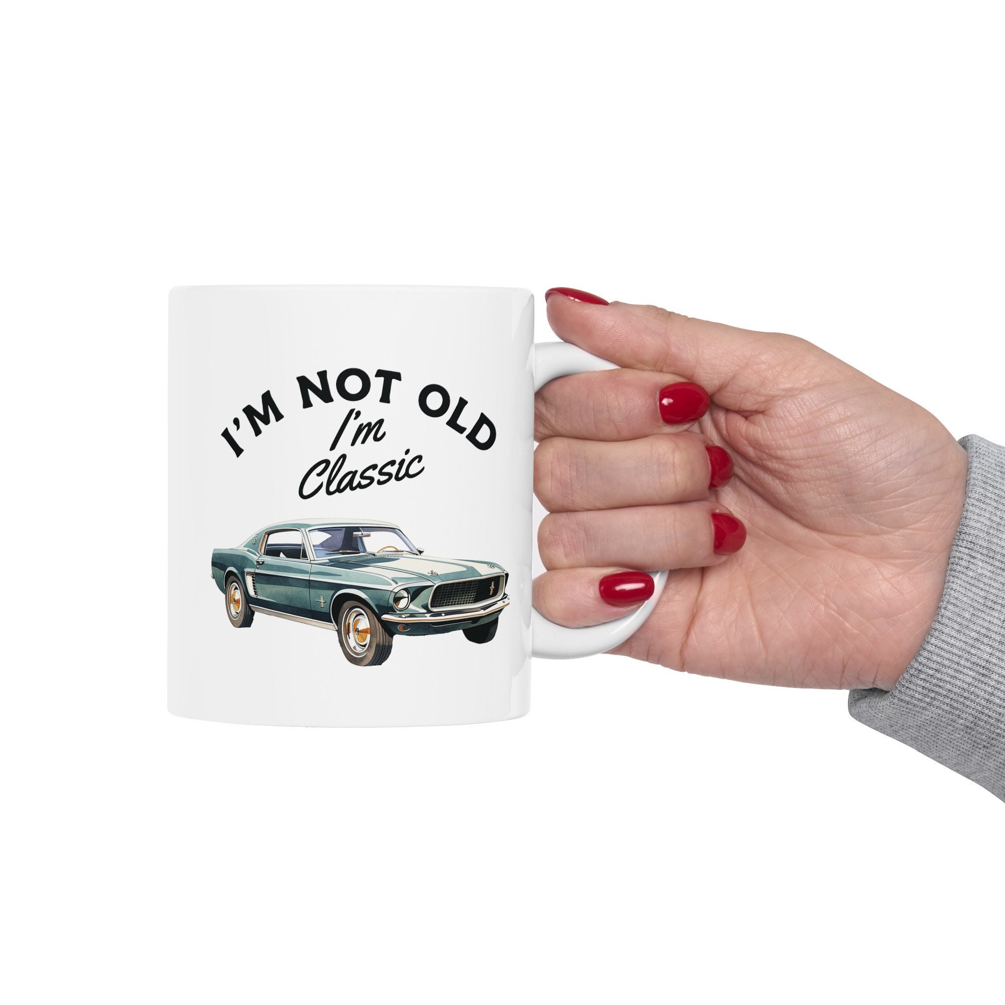1965 Ford Mustang Coffee Mug, Classic Car Lover's Dream, Vintage Car  Enthusiast Coffee Cup, Gift for Him, Ceramic Coffee Cup, Mustang Gift - Etsy