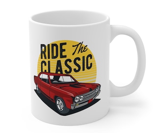 1967 Chevrolet Chevelle SS Mug | 11oz Ceramic Coffee Cup