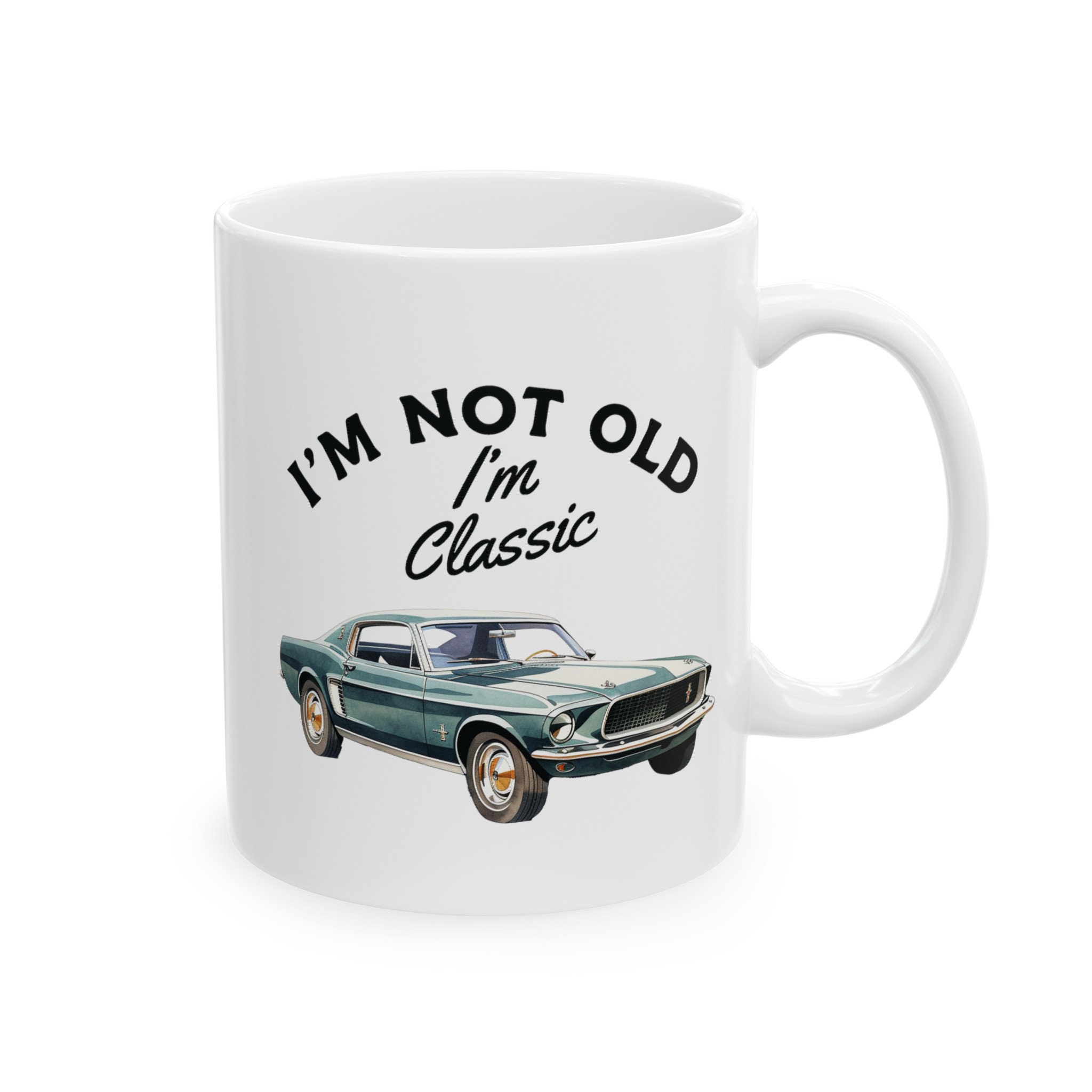 1965 Ford Mustang Coffee Mug, Classic Car Lover's Dream, Vintage Car  Enthusiast Coffee Cup, Gift for Him, Ceramic Coffee Cup, Mustang Gift - Etsy