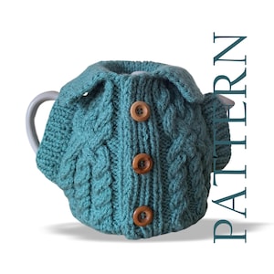 Aran Tea Cozy Strickanleitung für Fortgeschrittene