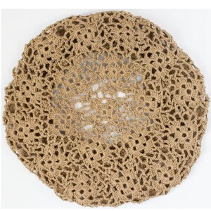 Granny square hat Crochet summer beret pattern image 9