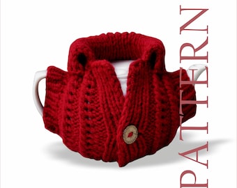 4 cup tea cozy sweater knitting pattern