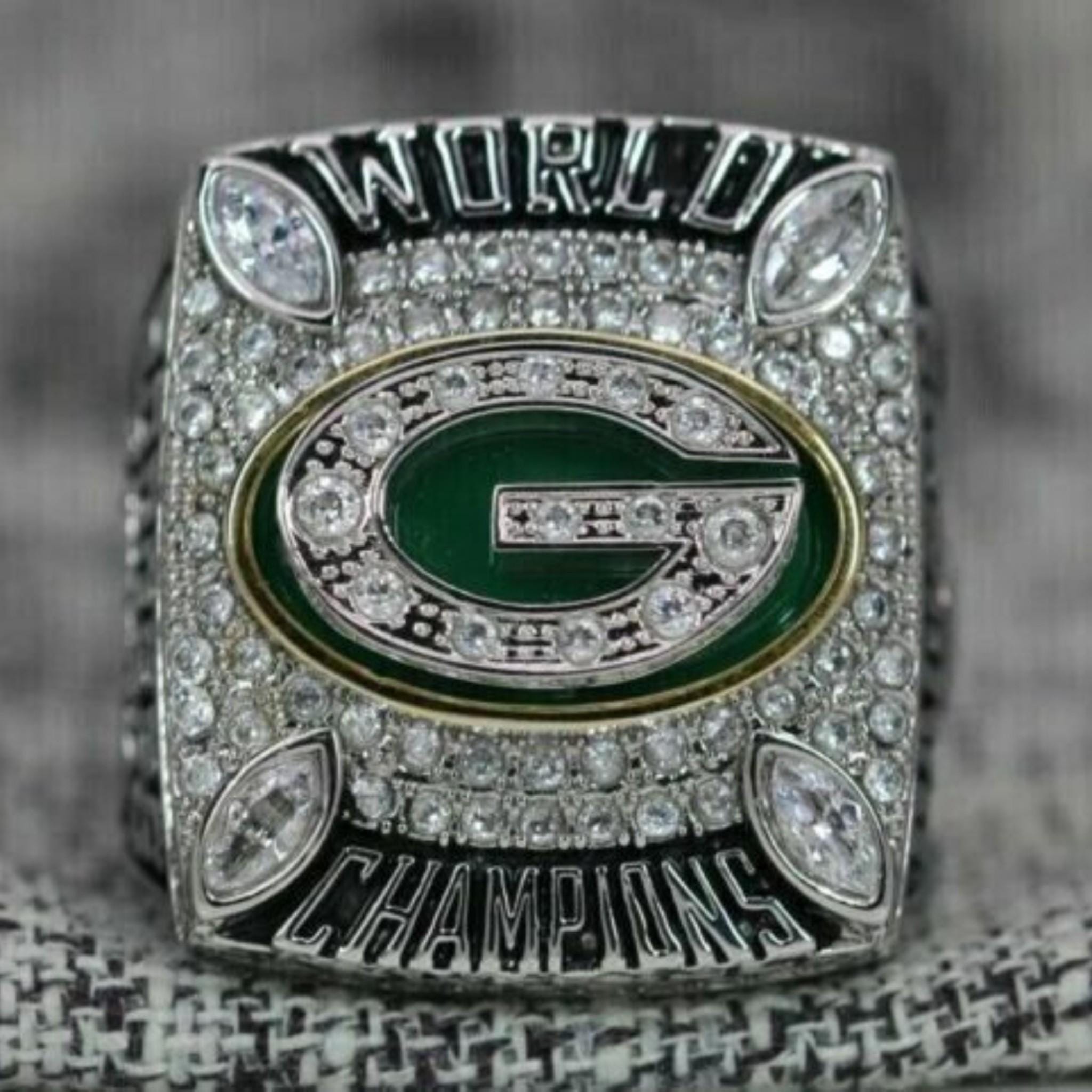 Special Edition Green Bay Packers Super Bowl Ring 925 Sterling
