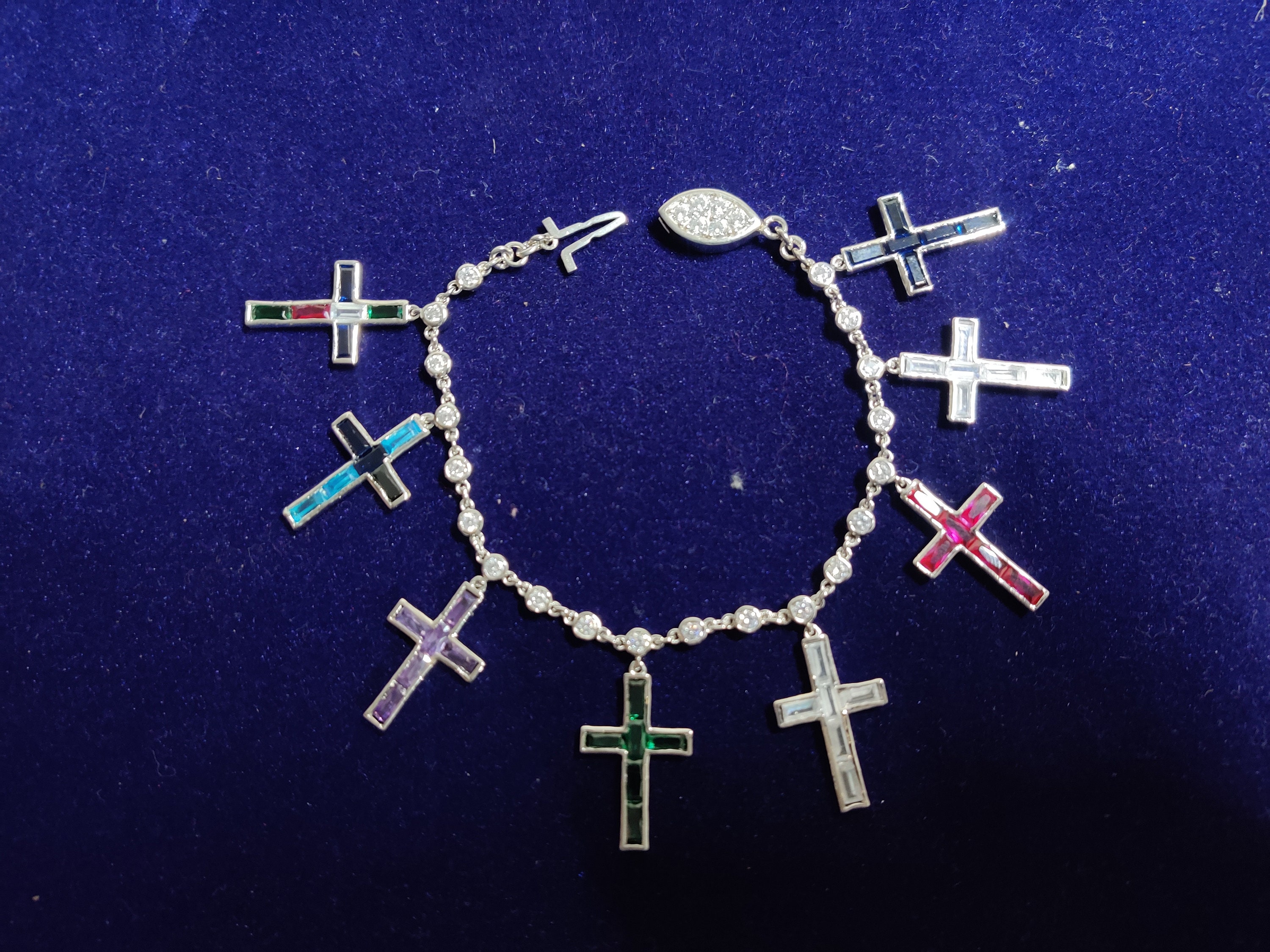 Wallis simpson cartier cross bracelet sale
