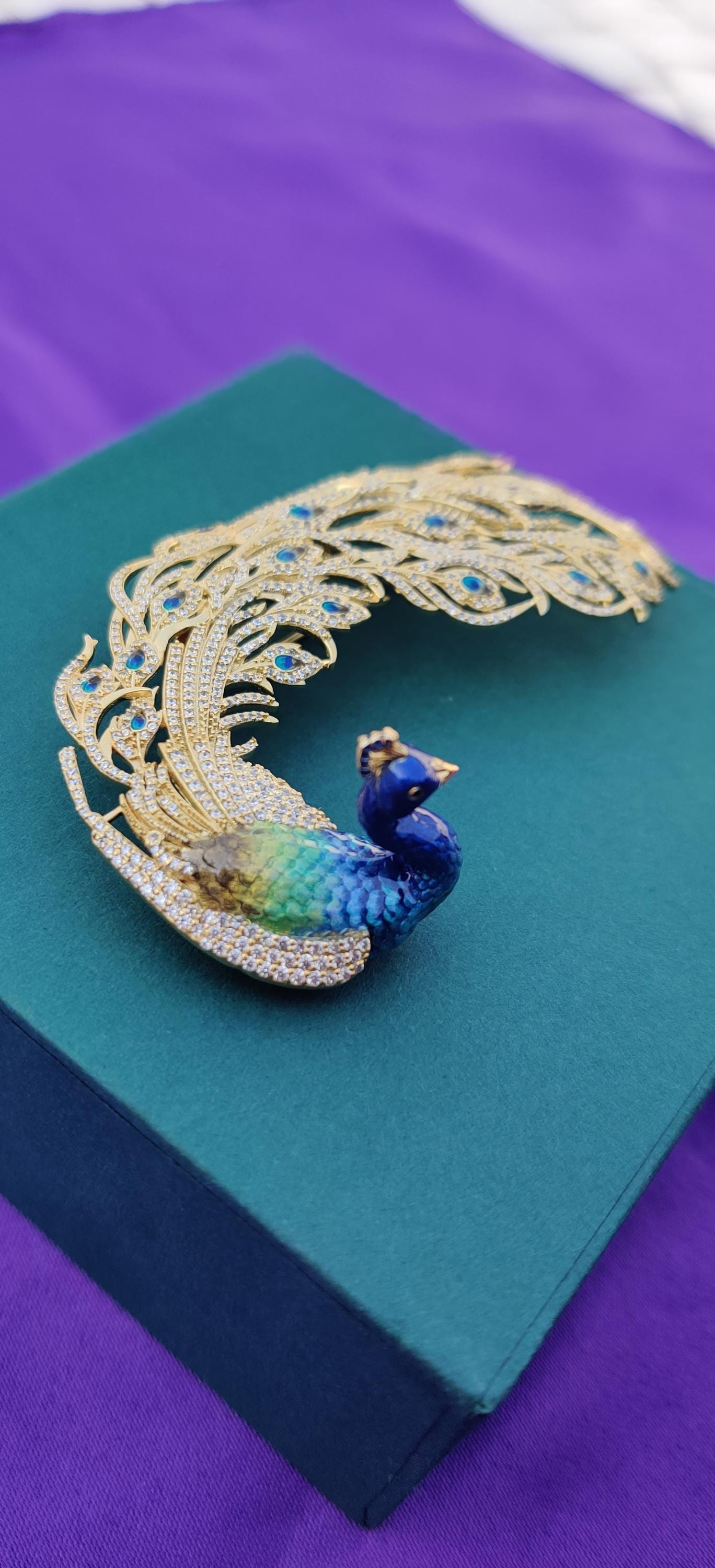 Anhänger Grün Gelb 80 Cm Langer Kette Silberfarben Unikat Handgemacht Modeschmuck Hippy Boho