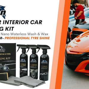 Personalised car cleaning kit deals