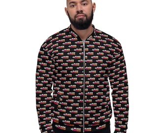 Lockere Radio-Logo Unisex Bomberjacke