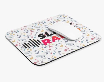 Slack Radio Musiknoten Mousepad