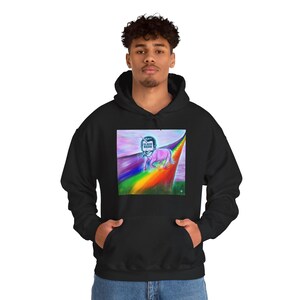 Slack Radio Unicorn Unisex Heavy Blend Hooded Sweatshirt
