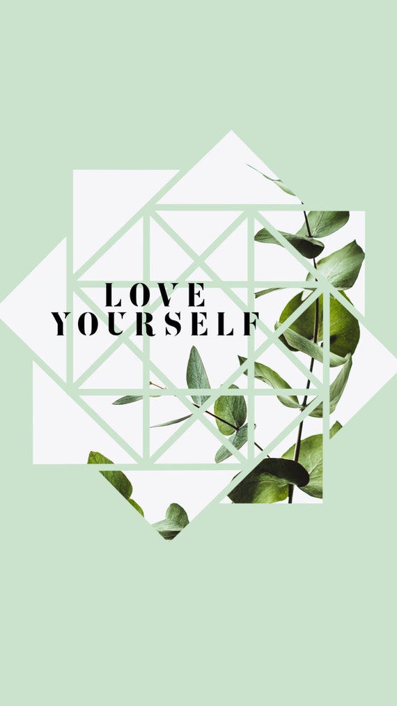 Love Yourself Poster - Etsy