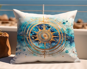 CUSHION ZIP COVER Celestial cushion cover colorful cushion room decoration Astrological pillow case zip cushion cover lounge decor home gift