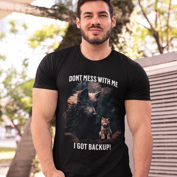 T-shirt Musculation Homme T-Shirt De Sport 'Wolf' - Motif Loup