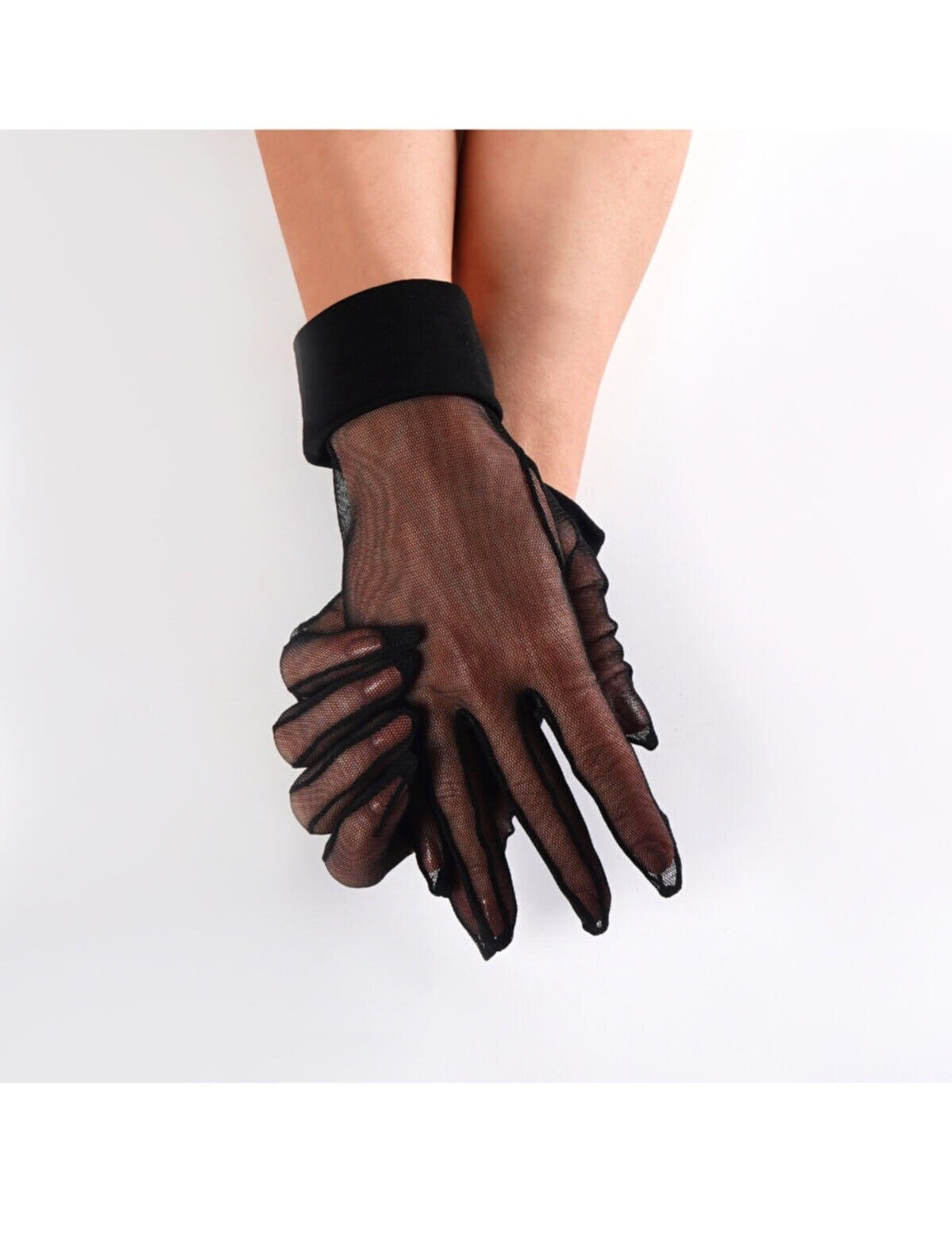 Black Sheer Gloves -  Finland