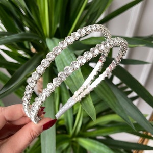 Bridal Headpiece, Crystal Wedding Tiara Crown, Bridal Headband Silver & Gold Hair Accessory for Bride/Party