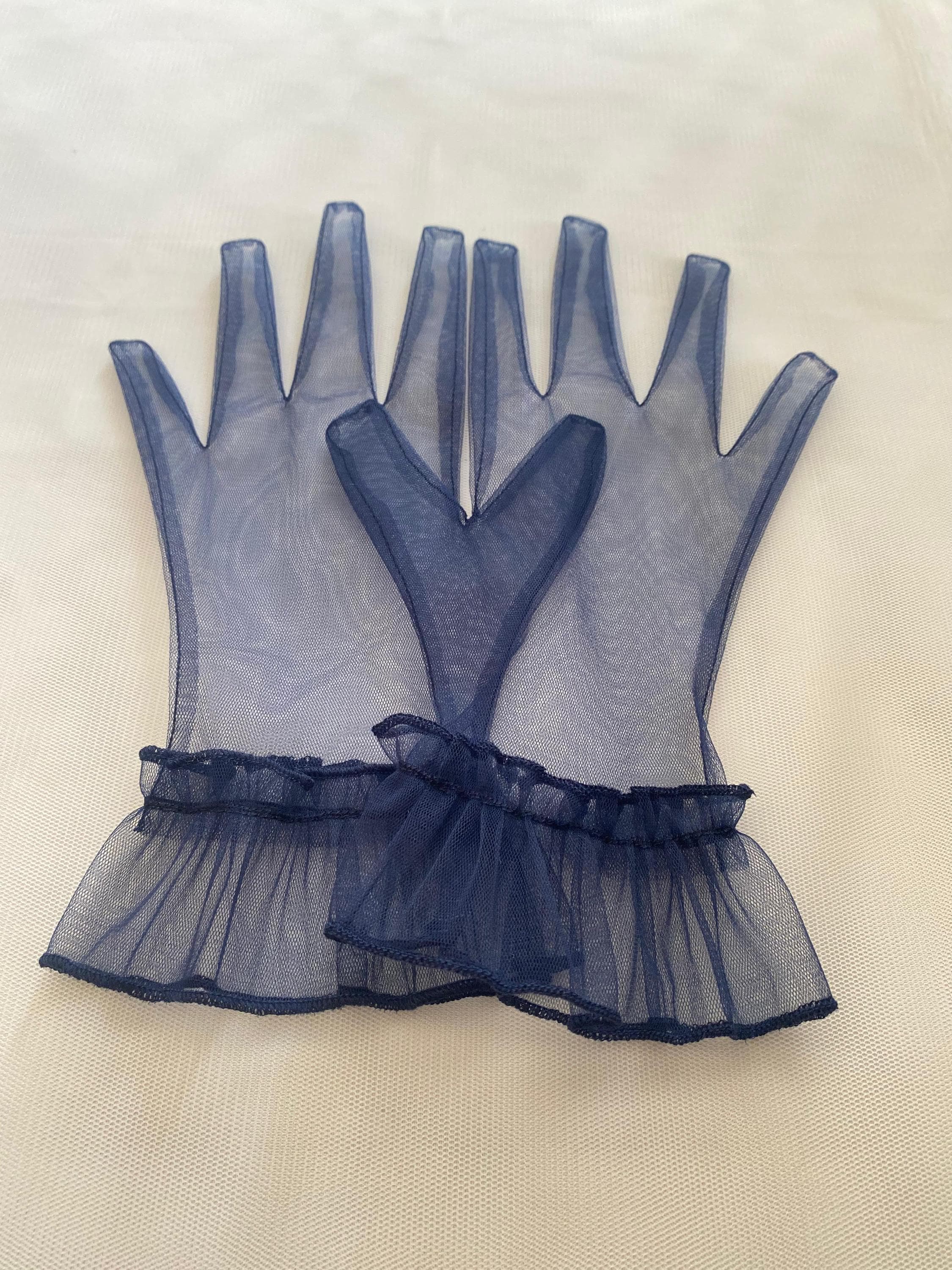 blue gloves for dress Satin Halter Gown with Gloves by Ladivine CD886 main image 0