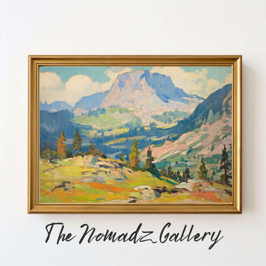 Rocky Mountain National Park, Rocky Mountain, Colorado Mountain Art