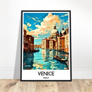 Venice Travel Poster, Venice Travel Print, Venice Art, Venice Gift, Venice Wall Decor, Venice Painting, Venice Artwork, Venice Wall Art