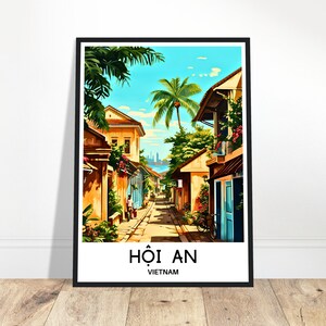 Hoi An Travel Poster Hoi An Travel Print Hoi An Vietnam Print Hoi An Art Print Hoi An Travel Gift Hoi An Wall Print Hoi An Art Gift Hoi An