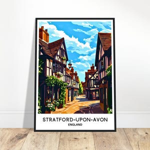 Englisch Kunst-Druck England Liebhaber Geschenk Wandbehang Kunst Illustration Home Office Zimmer Schreibtisch Dekor