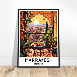 Marokkanischer Kunstdruck
