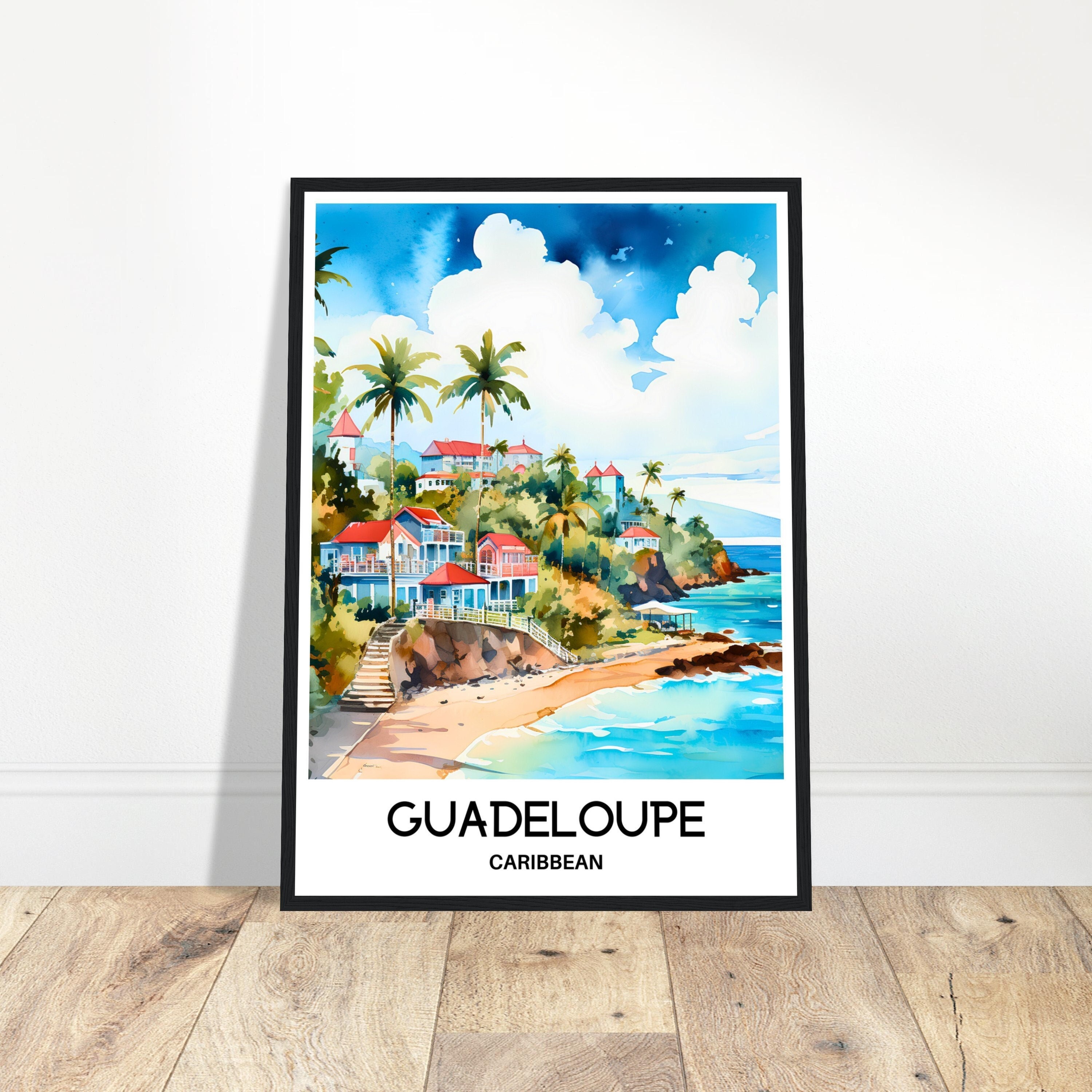 Discover Affiche De Voyage Guadeloupe, Guadeloupe
