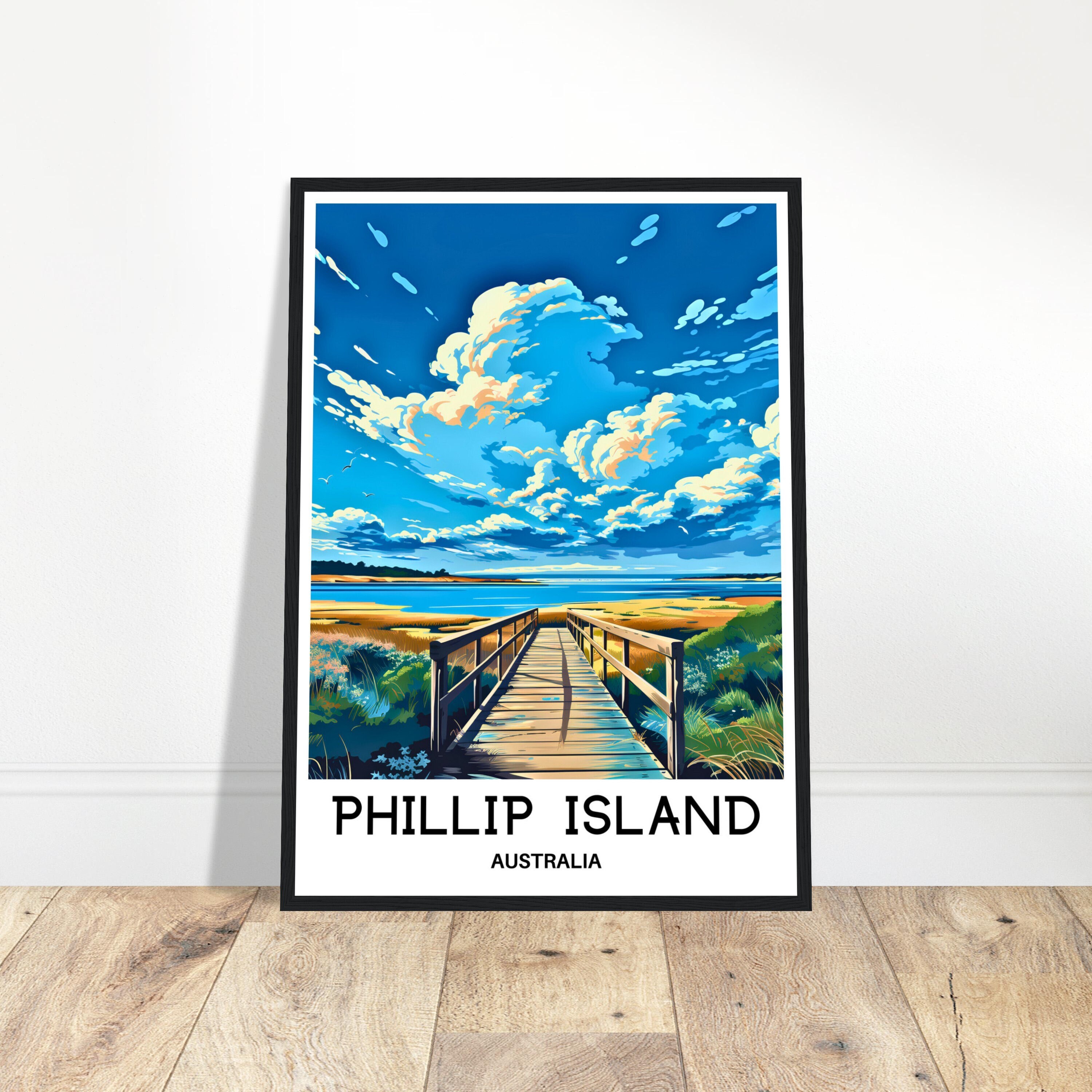 フィリップ島旅行プリント フィリップ島ポスター オーストラリアアート
