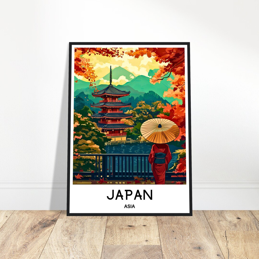 Japan Travel Print Japan Travel Poster Japanese Art Print Japan Lover ...