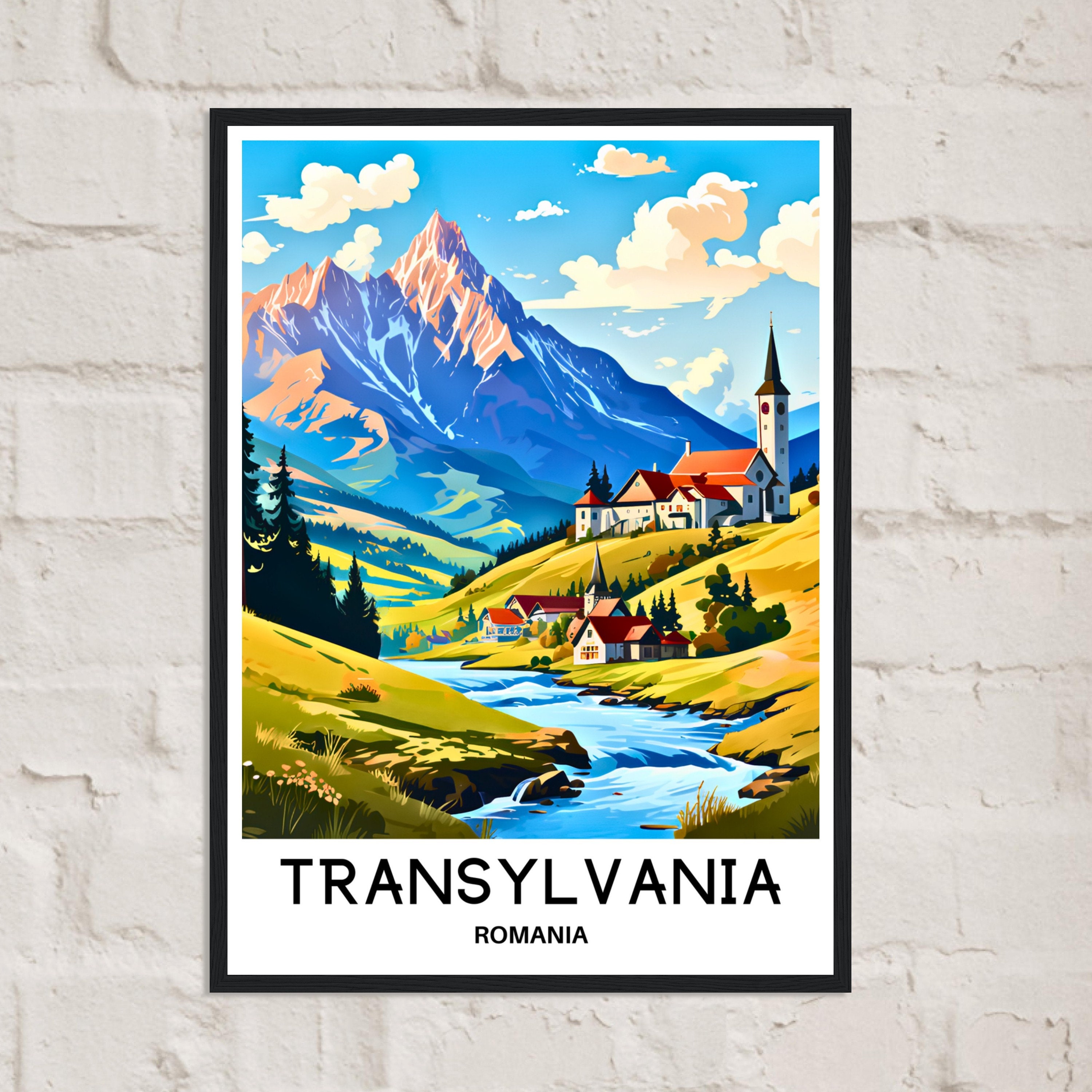 ZJLAMZ Watercolor Painting Colorado Wall Art Travel Print Poster Home Décor Colorado