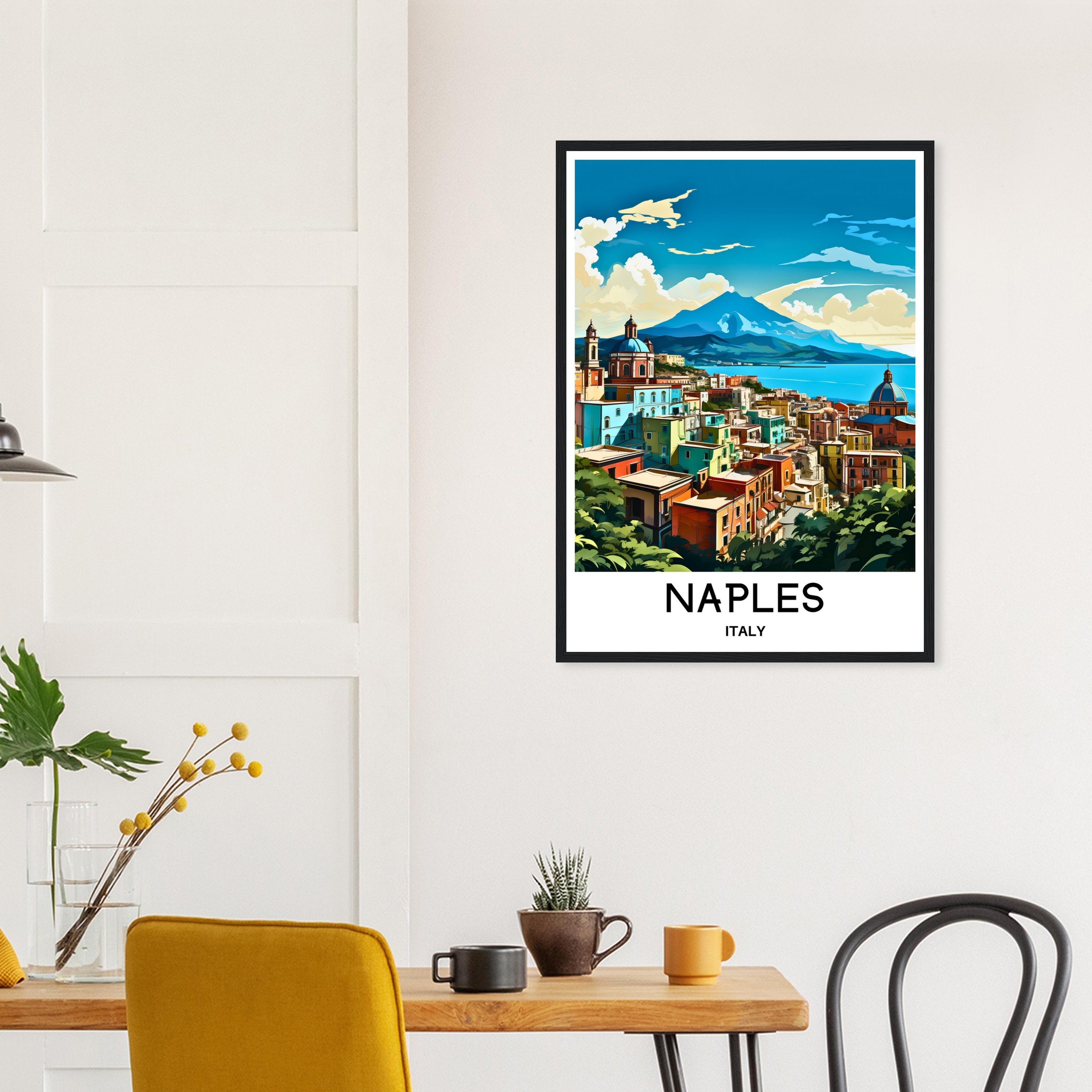 ナポリ旅行プリント ナポリポスター イタリアアートプリント イタリア
