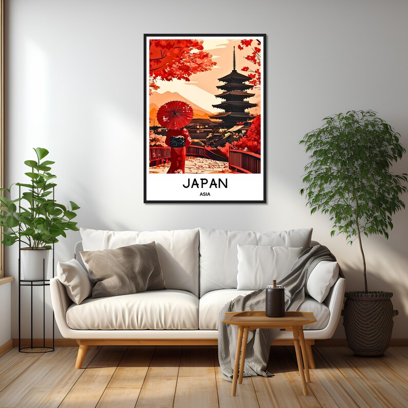 Japan Travel Print Japan Travel Poster Japanese Art Print Japan Lover ...