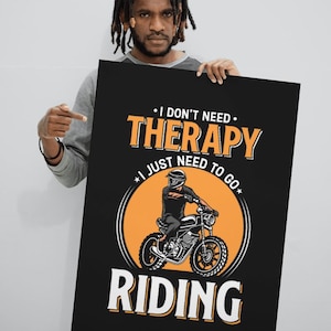 Motorcykel-T-shirtdesignpaket: 40 PNG/JPG Motorcross-designer (digital nedladdning) bild 9