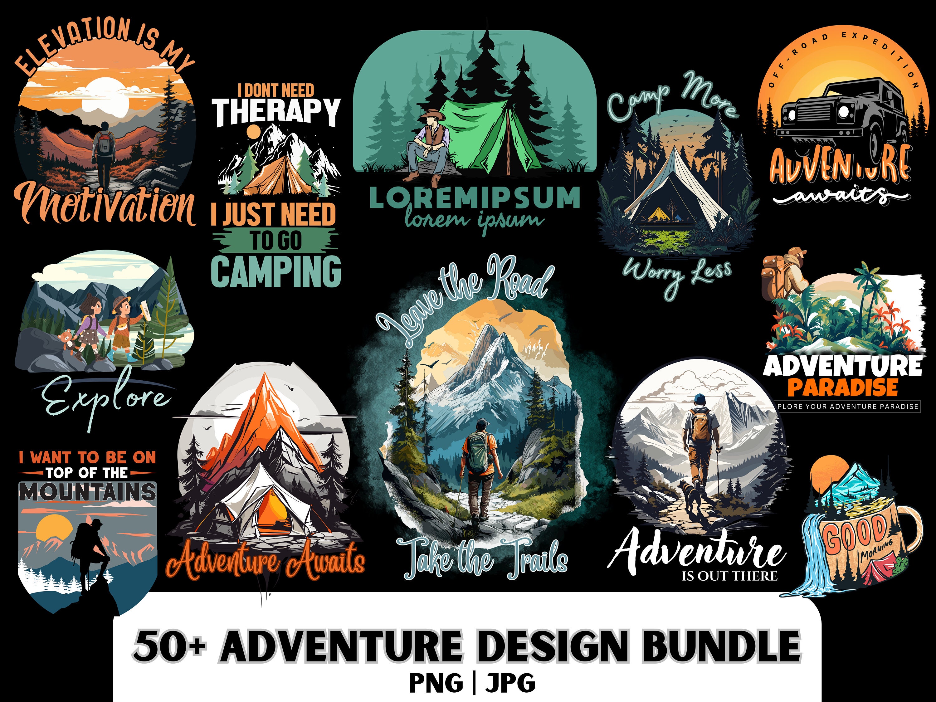 adventure t shirt design