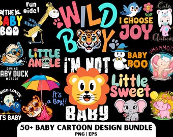 Baby Shirt Design: Kids T-shirt PNG and EPS File, Baby Onesie (Digital Download)
