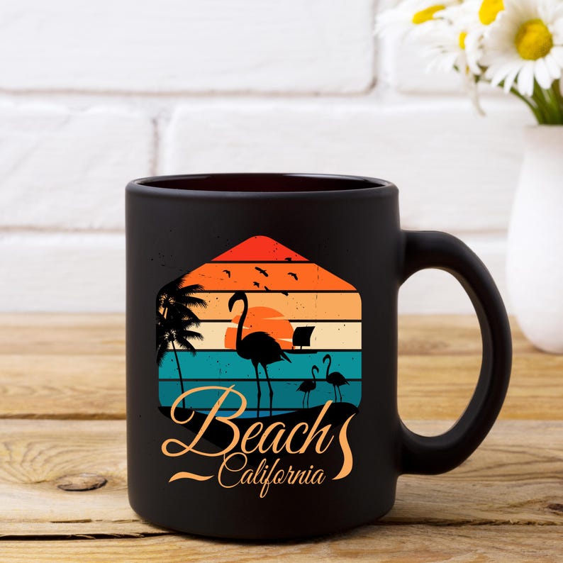 Beach Design PNG Bundle: Summer Vibes, Sunset Designs (Digital Download) image 8