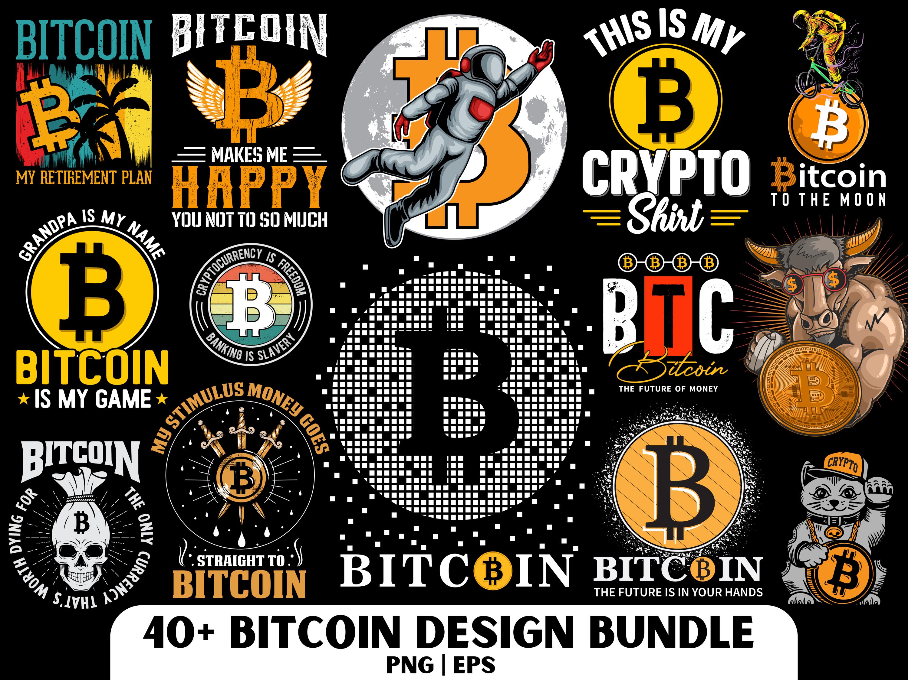 Bitcoin PNGデザインバンドル：暗号通貨Tシャツグラフィック（デジタルダウンロード） - Etsy 日本
