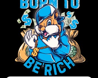 Streetwear Money Shirt Design PNG & JPG (Digital Download)