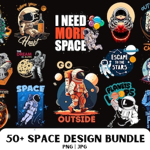 Diseño de camiseta espacial, lindo astronauta, diseño de planetas PNG, galaxia, astronauta, cohete, planeta PNG, diseño de cohete, espacio PNG, diseño de camiseta espacial.
