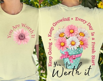 Positive Quote Shirt Design, Motivation PNG JPG File (Digital Download)