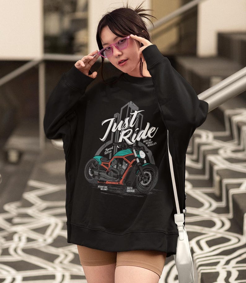 Motorcykel-T-shirtdesignpaket: 40 PNG/JPG Motorcross-designer (digital nedladdning) bild 5